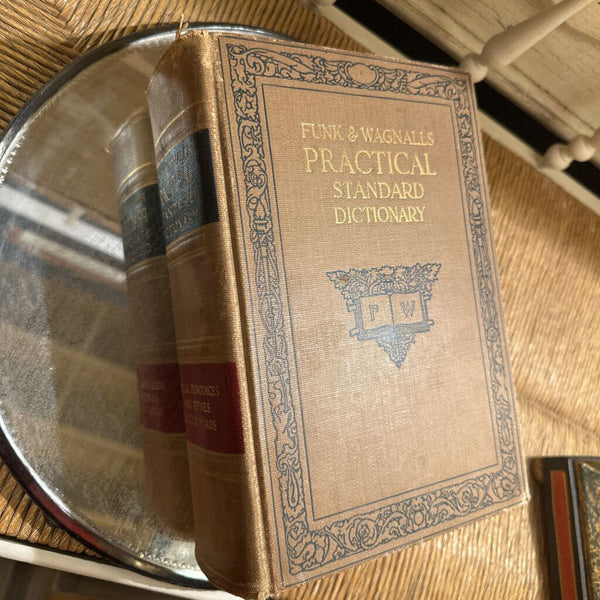 FUNK & WAGNALL'S PRACTICAL STANDARD DICTIONARY c1937