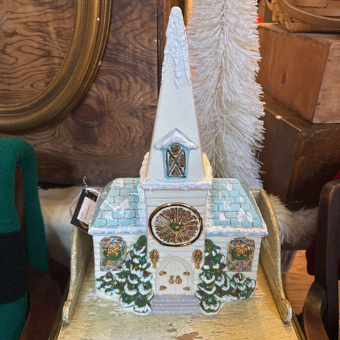 Light Up Church Music Box