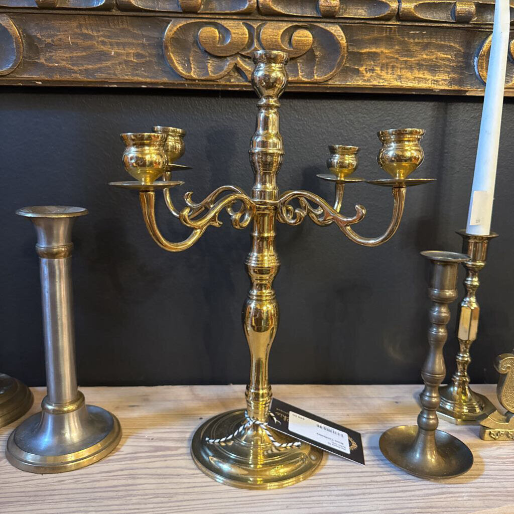 Brass Candleabra