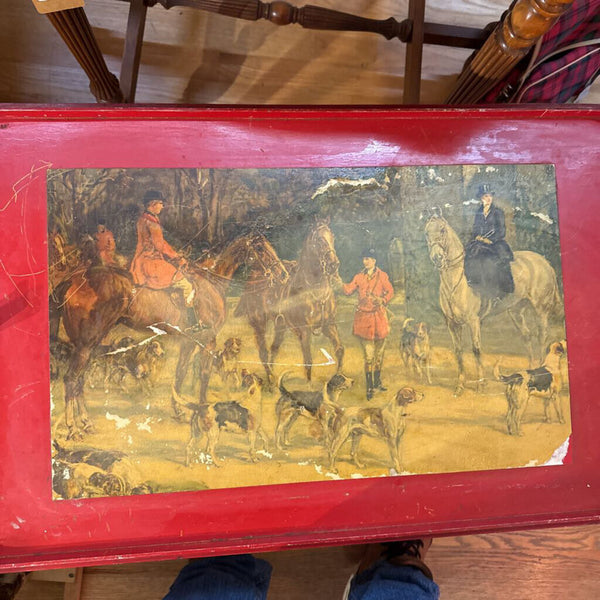 Hunting Tray as found