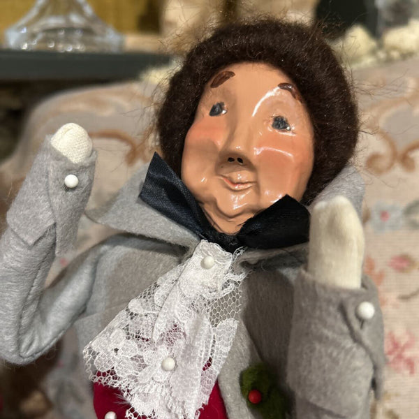 BYERS CHOICE MR FEZZIWIG 13"