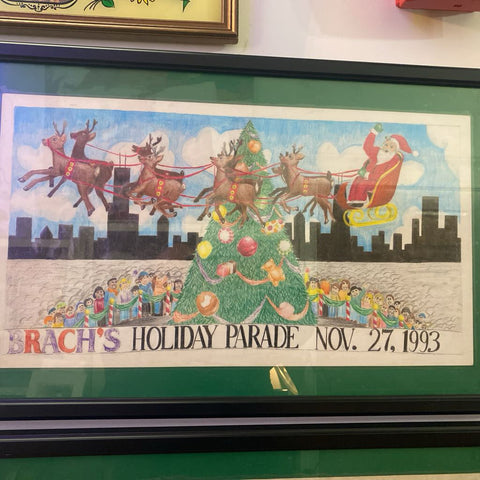 Brach's Holiday Parade original art work 1993