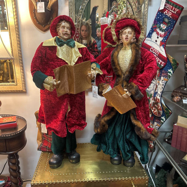 Pair of Tall 36" Victorian Carole's