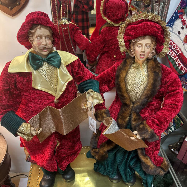 Pair of Tall 36" Victorian Carole's