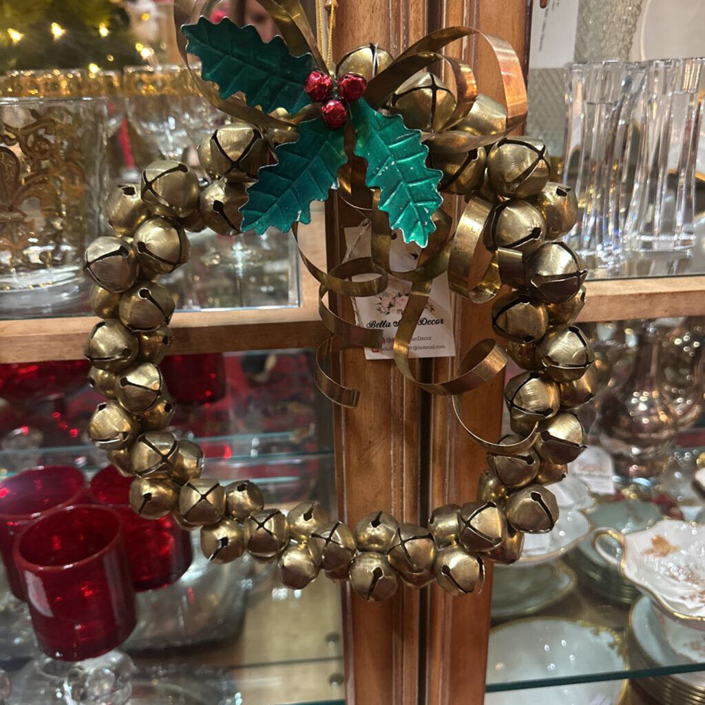 Brass Bell Wreath