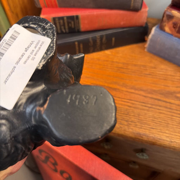 Vintage ceramic schnauzer