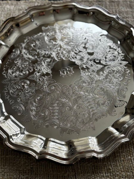 Sheffield Silverplate Tray