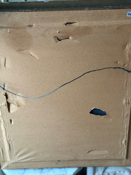 0432 19th Century Yellow Roses Still Life Oil on Board Painting