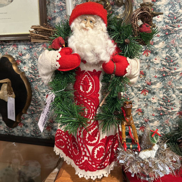 LYNN HANEY SANTA SIGNED 1994 18"t