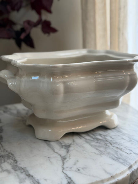 1008 3pc vintage ironstone soup tureen