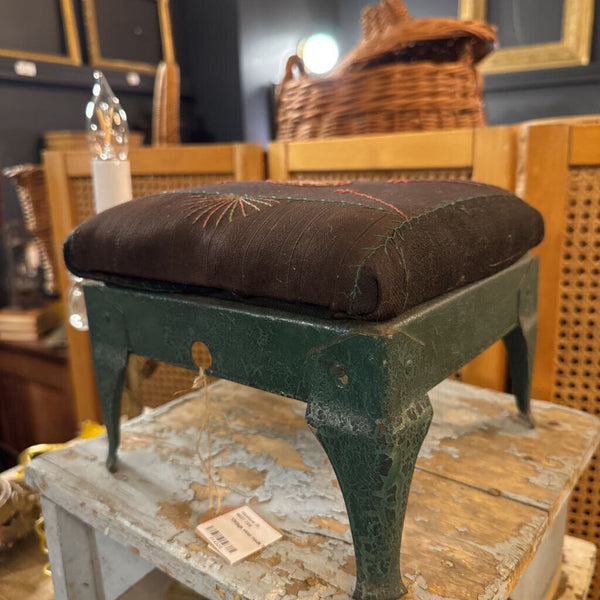 Vintage stool made from salvage