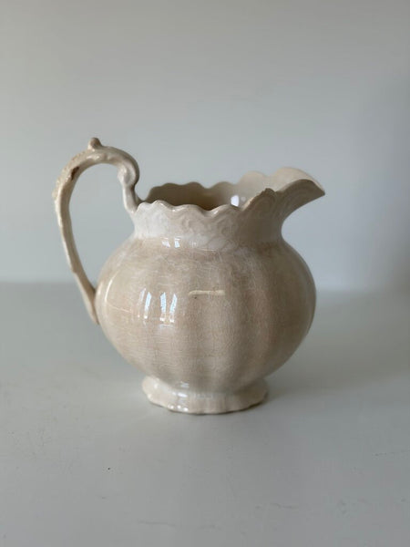 1017 Vintage Scalloped Jug