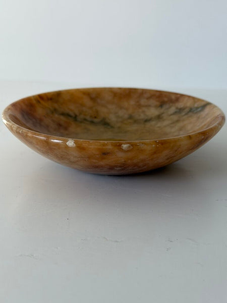 1022 Brown Alabaster Dish