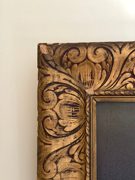 0082 European Walnuts & Apples 19th Century Still Life Painting