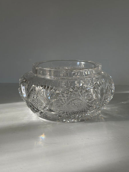 1029 19th Century Crystal Wilcox Meridan Bowl