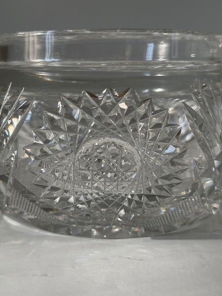 1029 19th Century Crystal Wilcox Meridan Bowl