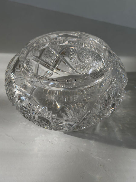 1029 19th Century Crystal Wilcox Meridan Bowl