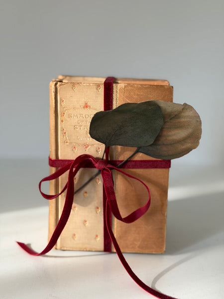 1040 1892 Set of 3 Gilt Cloth Books-English (as-is)