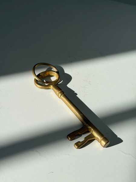 1248 Brass Faux Key