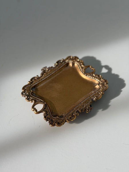 1146 mini gold trinket dish