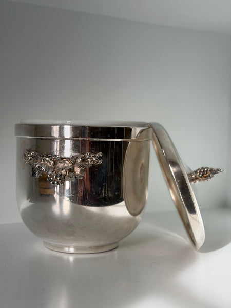 1158 Gorham silver ice bucket (3pc)