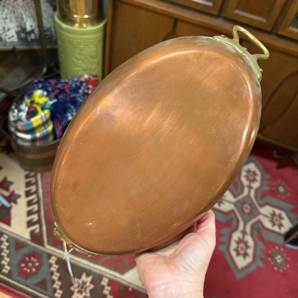 Copper Dish with Handles
