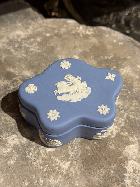 1282 Wedgewood England Blue Aurora Goddess