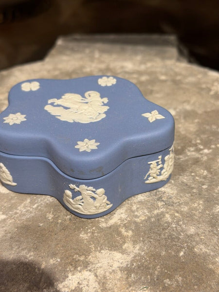 1282 Wedgewood England Blue Aurora Goddess