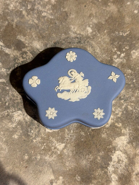 1282 Wedgewood England Blue Aurora Goddess