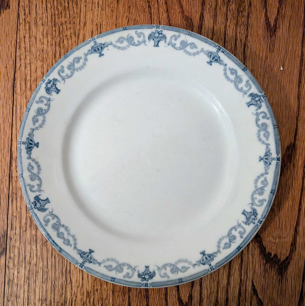 Antique Scammel Trenton B&W Plate 9" - EACH