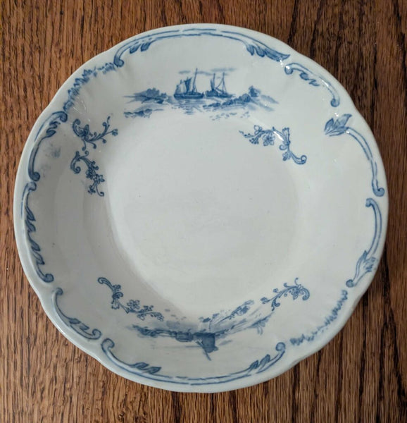 Antique English Delft Bowl - 6" - EACH