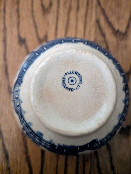 Antique English Blue Willow Bowl 5"