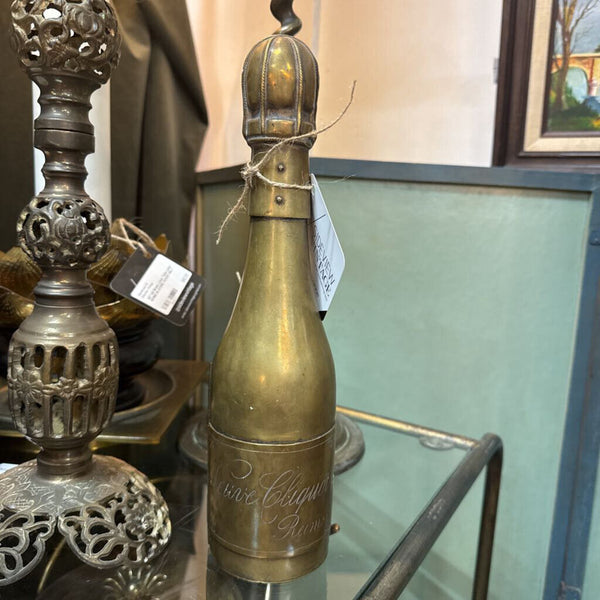 Vintage Brass Veuve Clicquot Compendium W2062