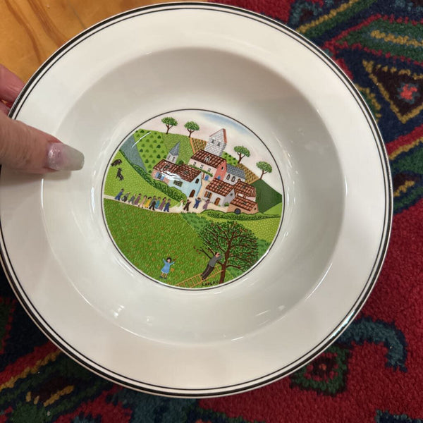 Villeroy&Boch Design Neif Rimmed Bowls 77/8"