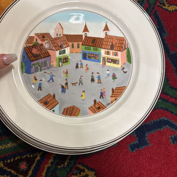 Villeroy&Boch Design Neif Dinner Plates 10.5"