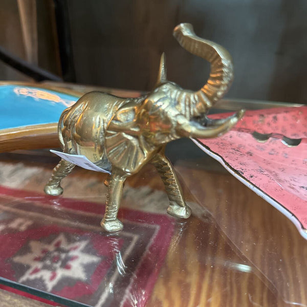 Brass Elephant 4" tall W2070