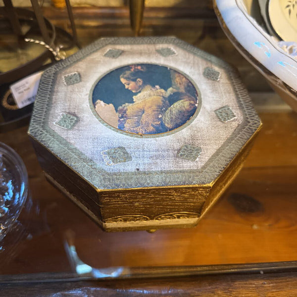 Florentine Jewelry Box as found