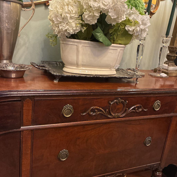 Vintage Mahogany Buffet 66"x 37" x 22"
