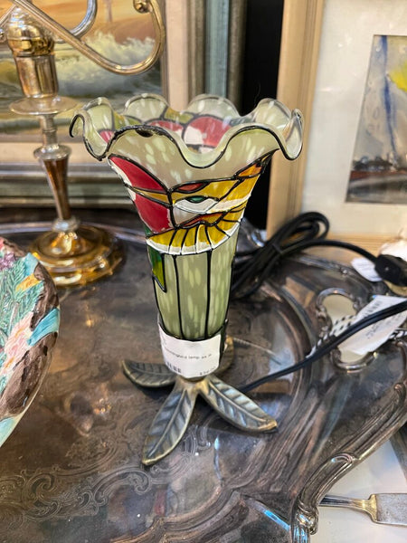 Vintage hummingbird lamp as is