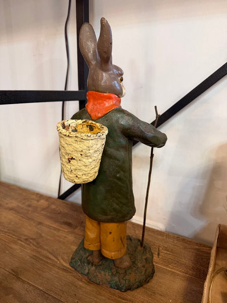 Vintage cast iron rabbit