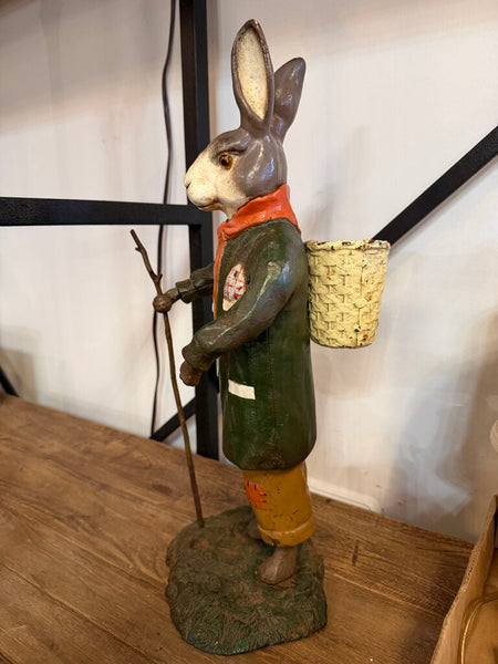 Vintage cast iron rabbit