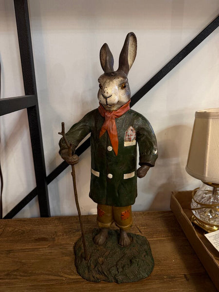 Vintage cast iron rabbit
