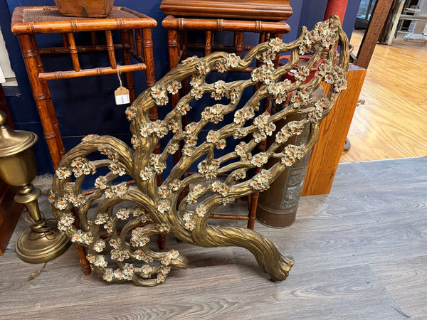 Universal Statuary Corp 1963 cherry blossom resin wall hanging 38"X28"