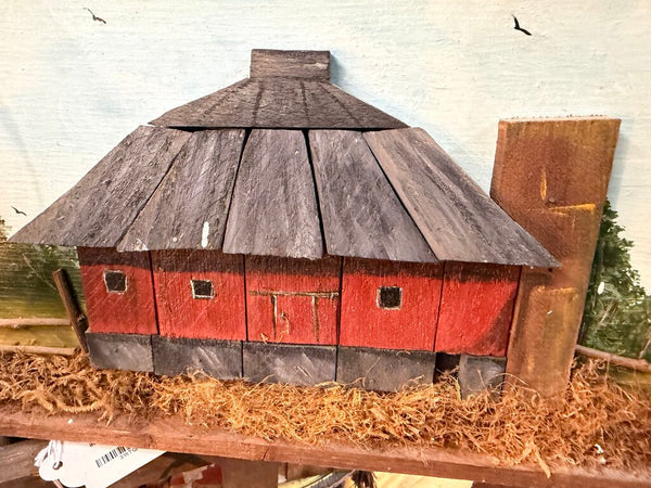 Historical Fox Valley Art wooden wall hanging