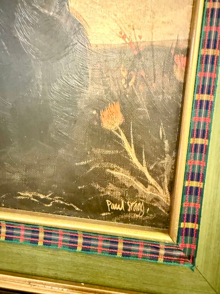 Vintage Scotty Dog Portrait by Paul Stagg 25x31