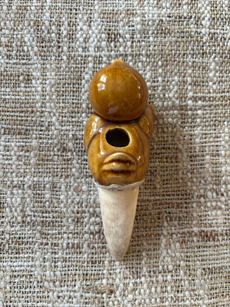 Vintage Planter Watering Chick Figurine