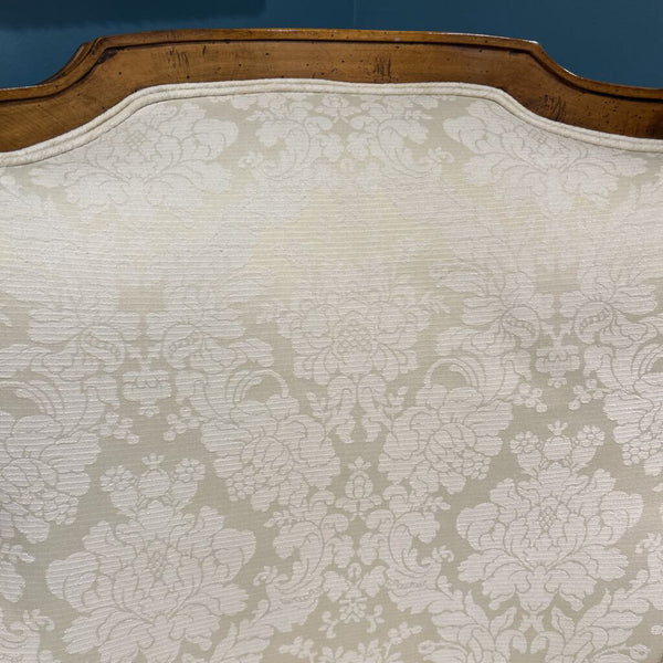 LOUIS XV BERGERE CHAIR REUPHOLSTERED