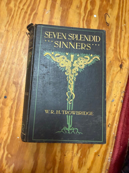 Seven Splendid Sinners Book First Edition W2113