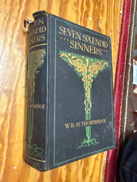 Seven Splendid Sinners Book First Edition W2113