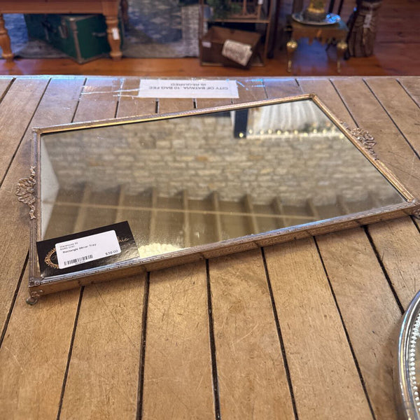 Rectangle Mirror Tray